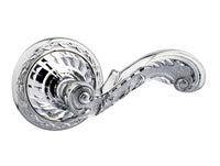 Bronces Mestre Strass Door lever handles set on roses with Swarovski crystal exclusive - 0R6216