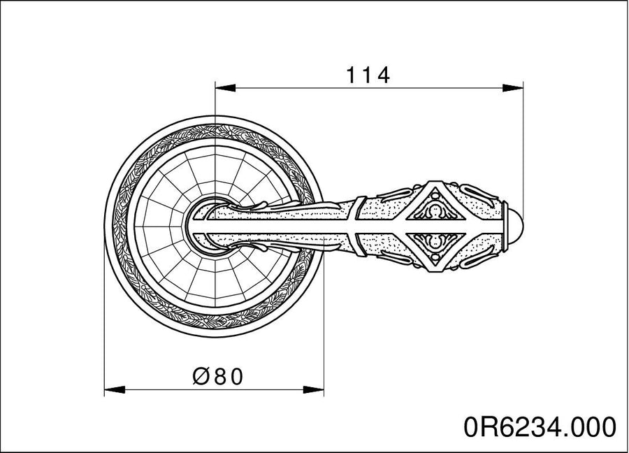Technical drawing - Bronces Mestre