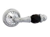 Bronces Mestre Strass Door lever handles set on roses with Swarovski crystal exclusive - 0R6241-N00