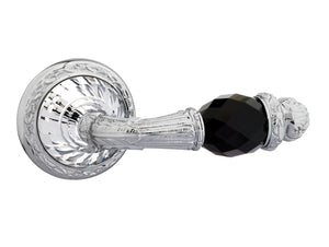 Bronces Mestre Strass Door lever handles set on roses with Swarovski crystal exclusive - 0R6241-N00