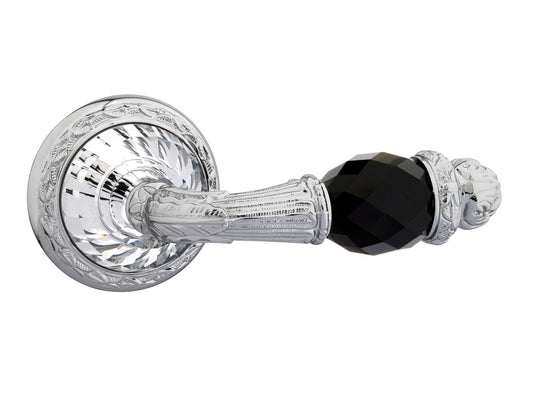 Bronces Mestre Strass Door lever handles set on roses with Swarovski crystal exclusive - 0R6241-N00