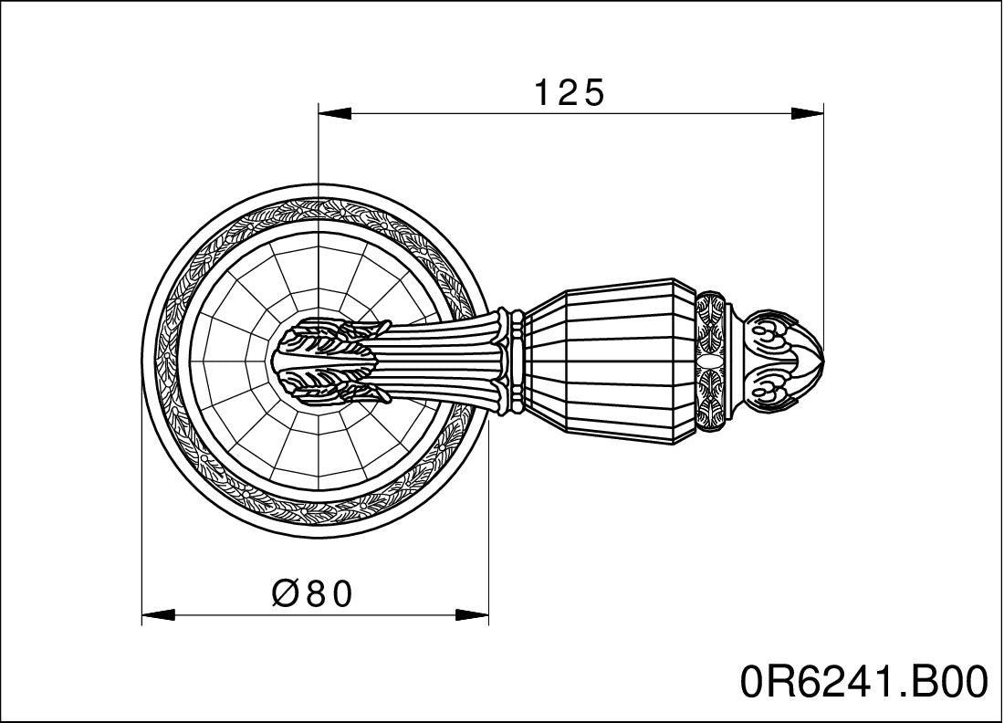 Technical drawing - Bronces Mestre
