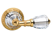 Bronces Mestre Strass Door lever handles set on roses with Swarovski crystal exclusive - 0R6263