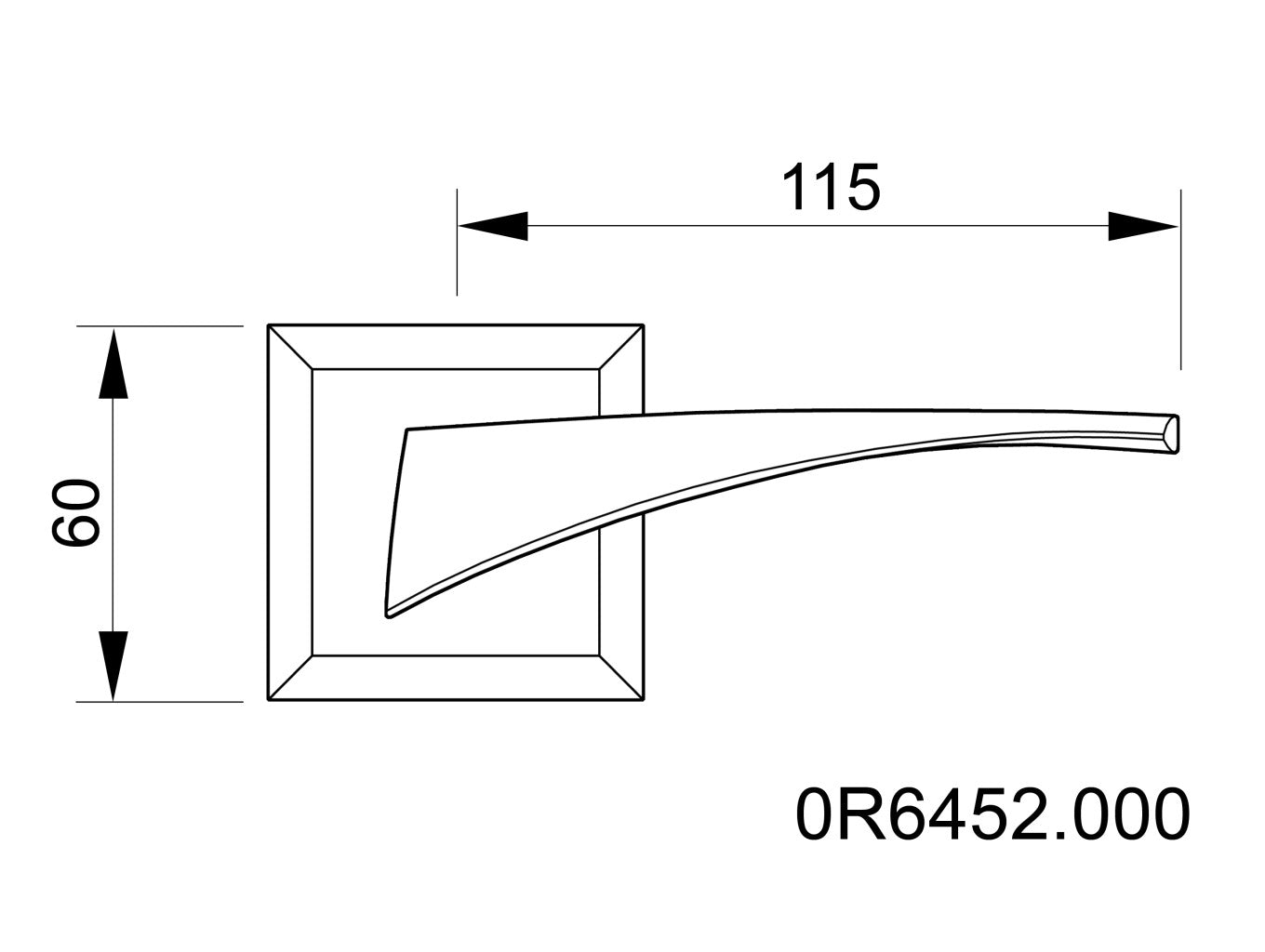 Technical drawing - Bronces Mestre
