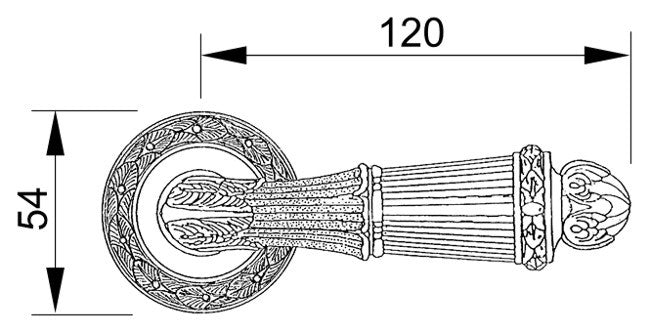 Technical drawing - Bronces Mestre