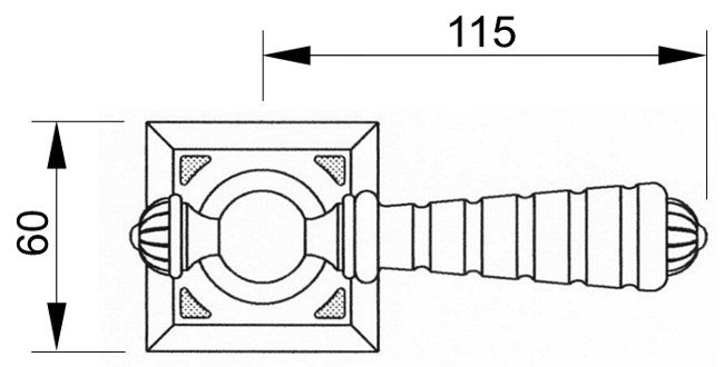 Technical drawing - Bronces Mestre