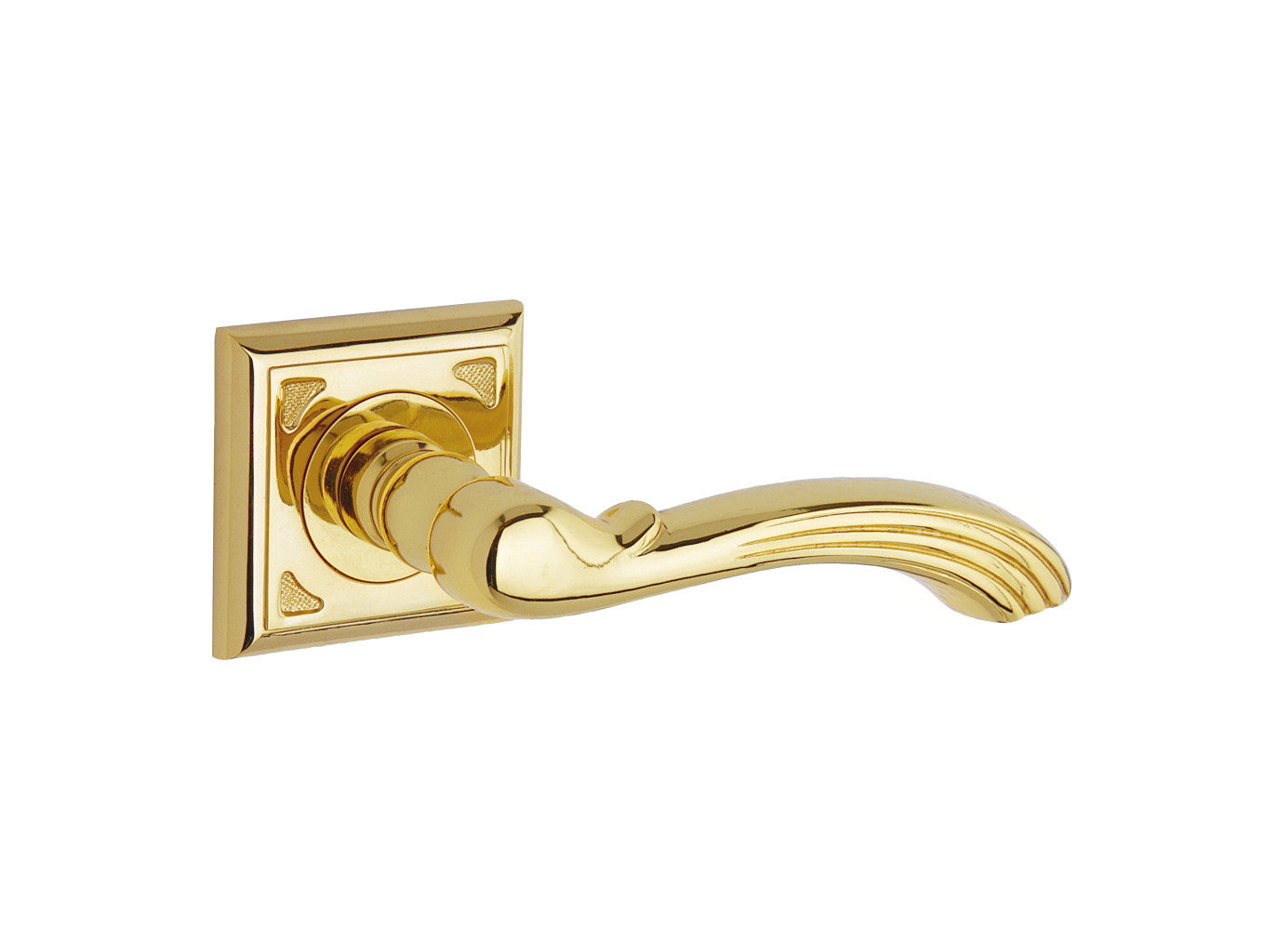 Bronces Mestre Urbe Door lever handles set on roses - 0R6693