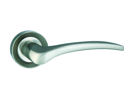 Bronces Mestre Domo Door lever handles set on roses - 0R6751