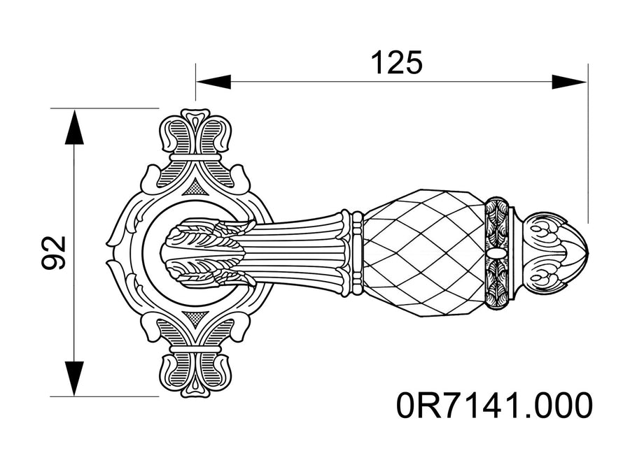Technical drawing - Bronces Mestre