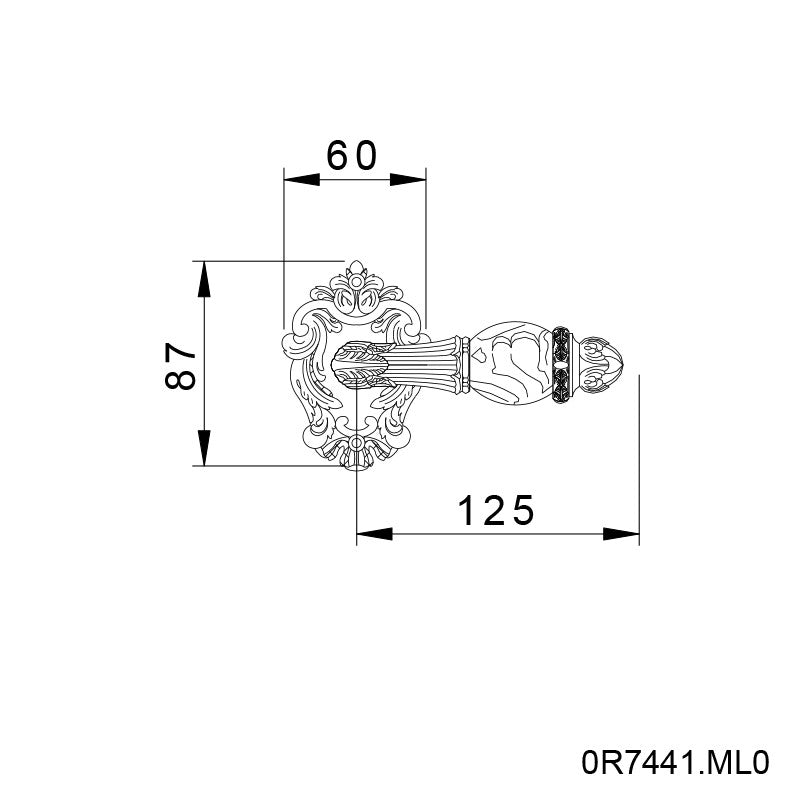 Technical drawing - Bronces Mestre