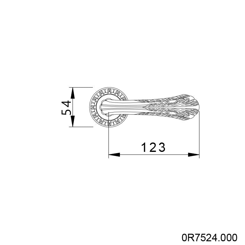 Technical drawing - Bronces Mestre