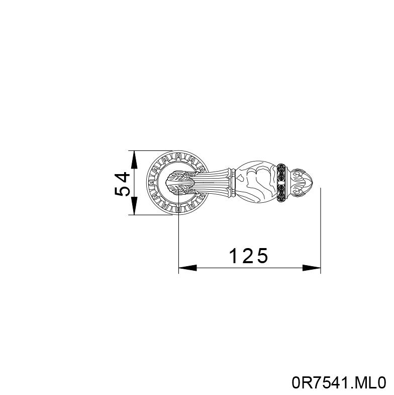 Technical drawing - Bronces Mestre