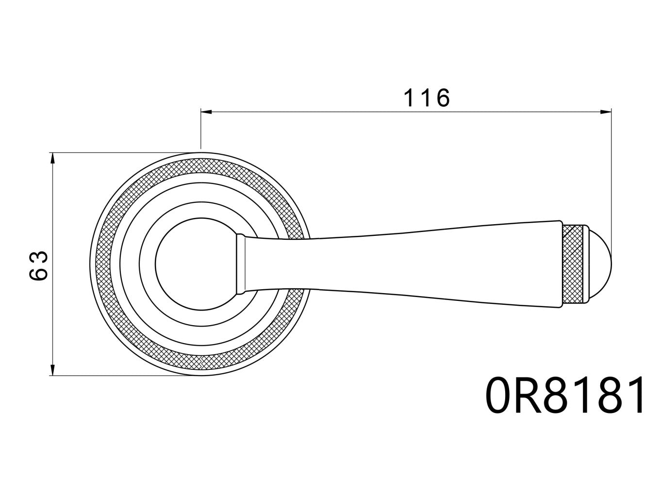 Technical drawing - Bronces Mestre