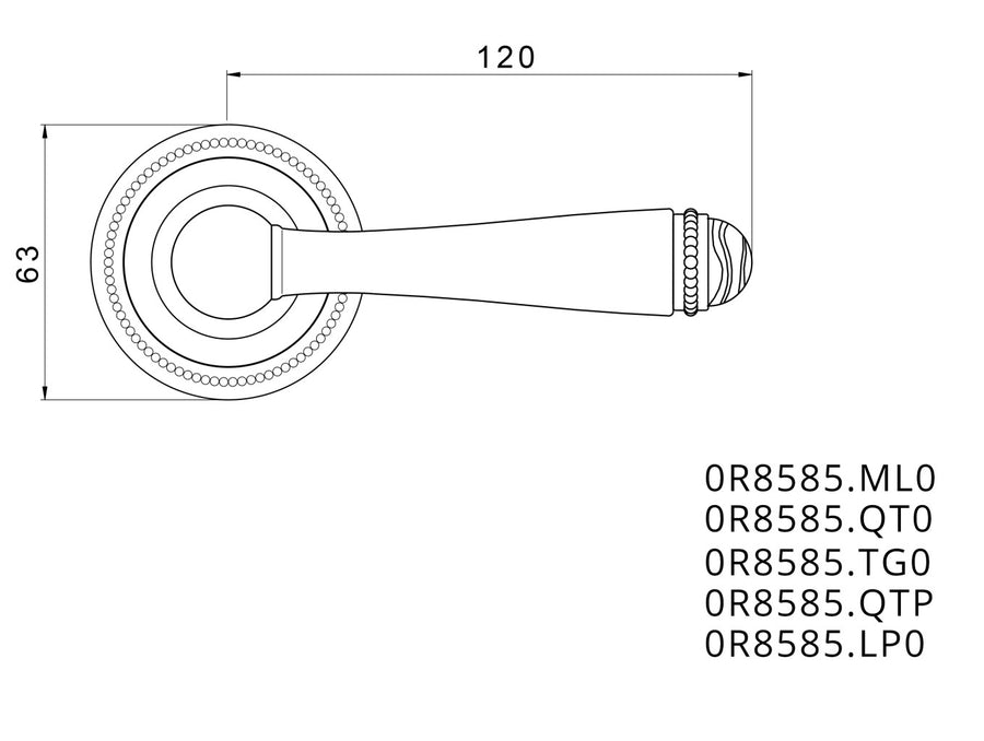 Technical drawing - Bronces Mestre