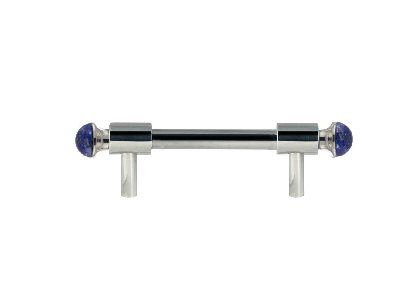 Bronces Mestre Urbe Precious Lapislazuli Wardrobe pull with lapislazuli stone 96mm between centers - 0T5000-LP96