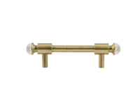 Bronces Mestre Metropolis Precious Wardrobe pull with quartz stone 96mm between centers - 0T5000-QT96