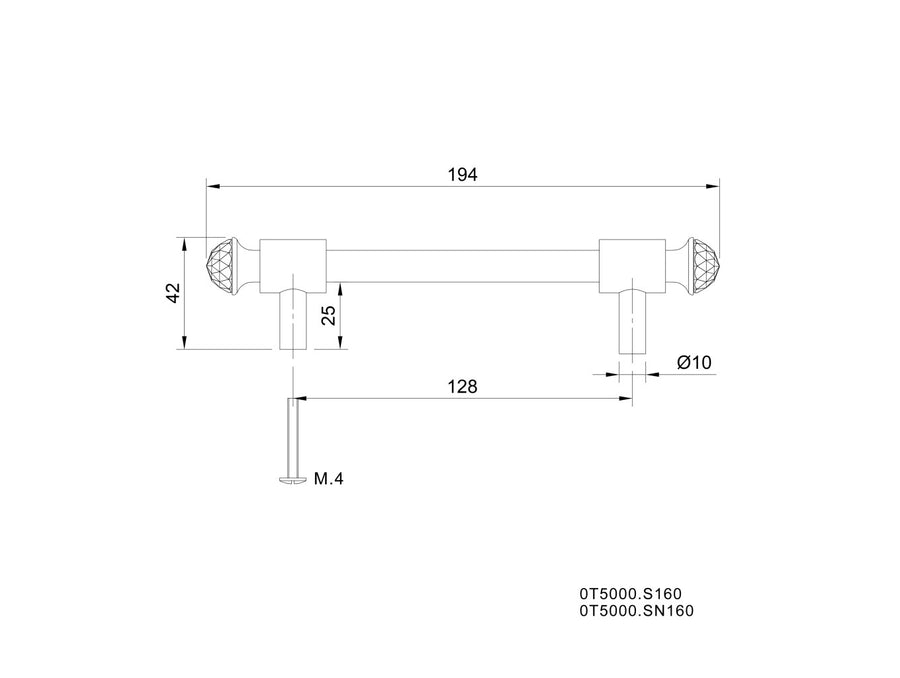 Technical drawing - Bronces Mestre