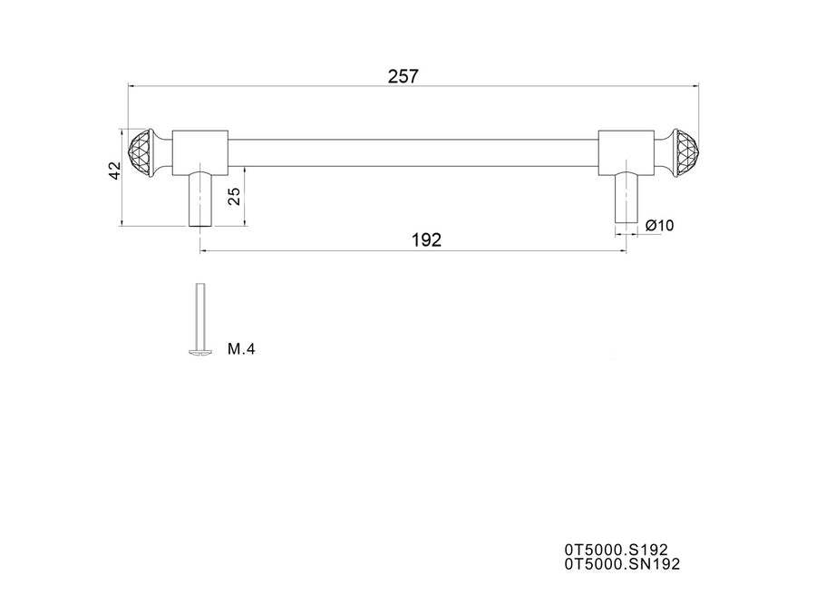Technical drawing - Bronces Mestre