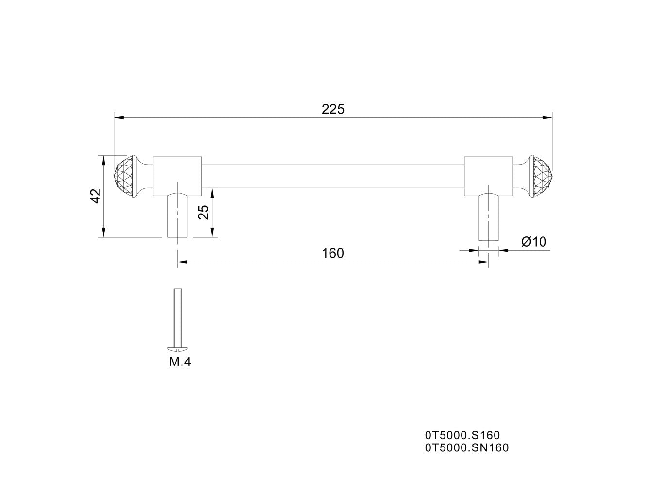 Technical drawing - Bronces Mestre