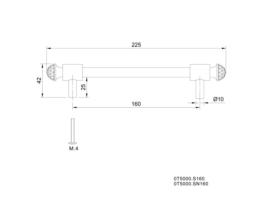 Technical drawing - Bronces Mestre