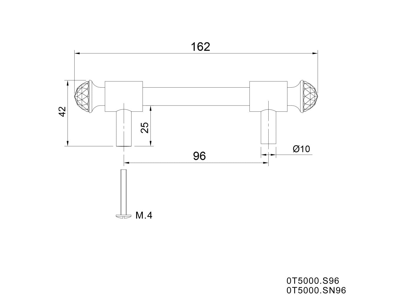 Technical drawing - Bronces Mestre