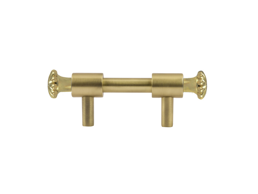 Bronces Mestre Clasica Wardrobe pull, 64mm between centers - 0T5033-064