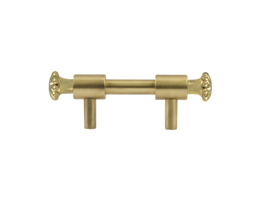Bronces Mestre Clasica Wardrobe pull, 64mm between centers - 0T5033-064