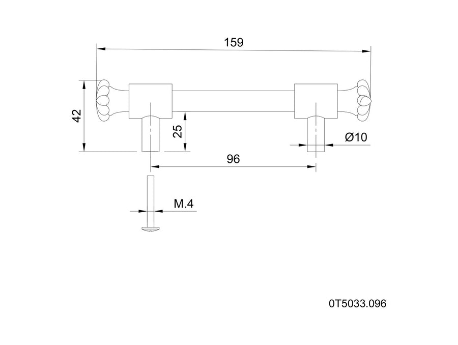 Technical drawing - Bronces Mestre