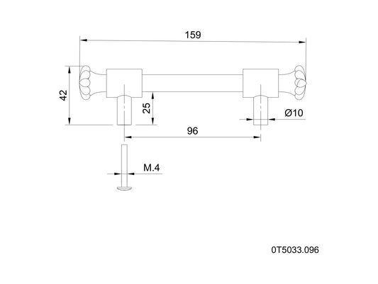 Technical drawing - Bronces Mestre