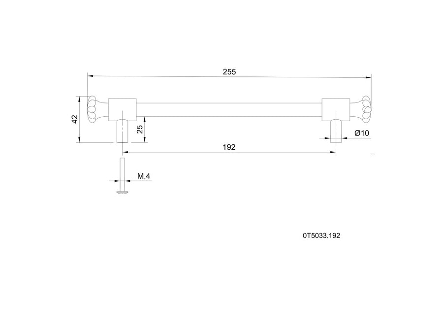 Technical drawing - Bronces Mestre