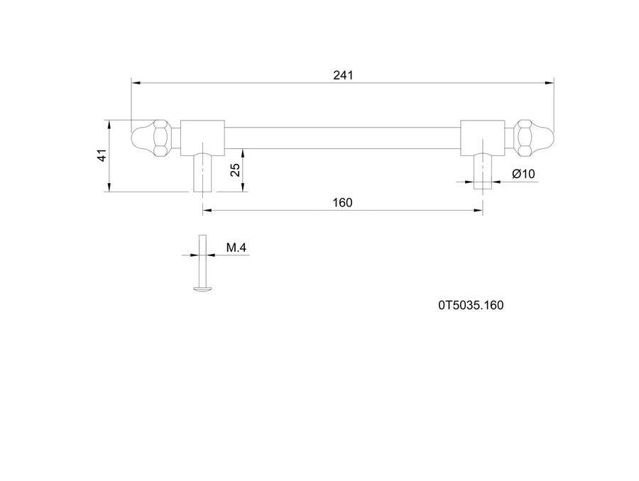 Technical drawing - Bronces Mestre