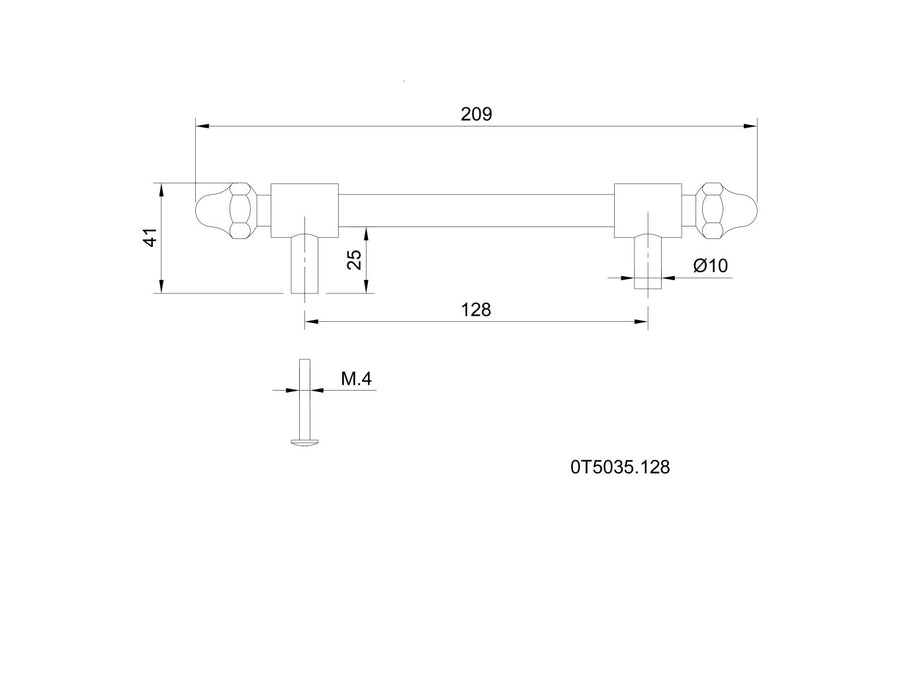 Technical drawing - Bronces Mestre