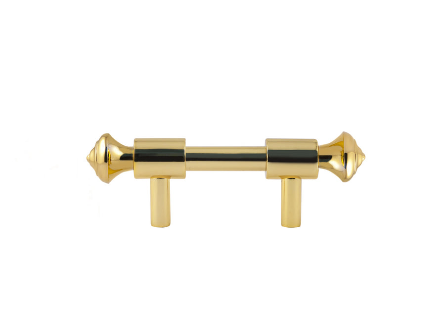 Bronces Mestre Clasica Wardrobe pull, 64mm between centers - 0T5036-064