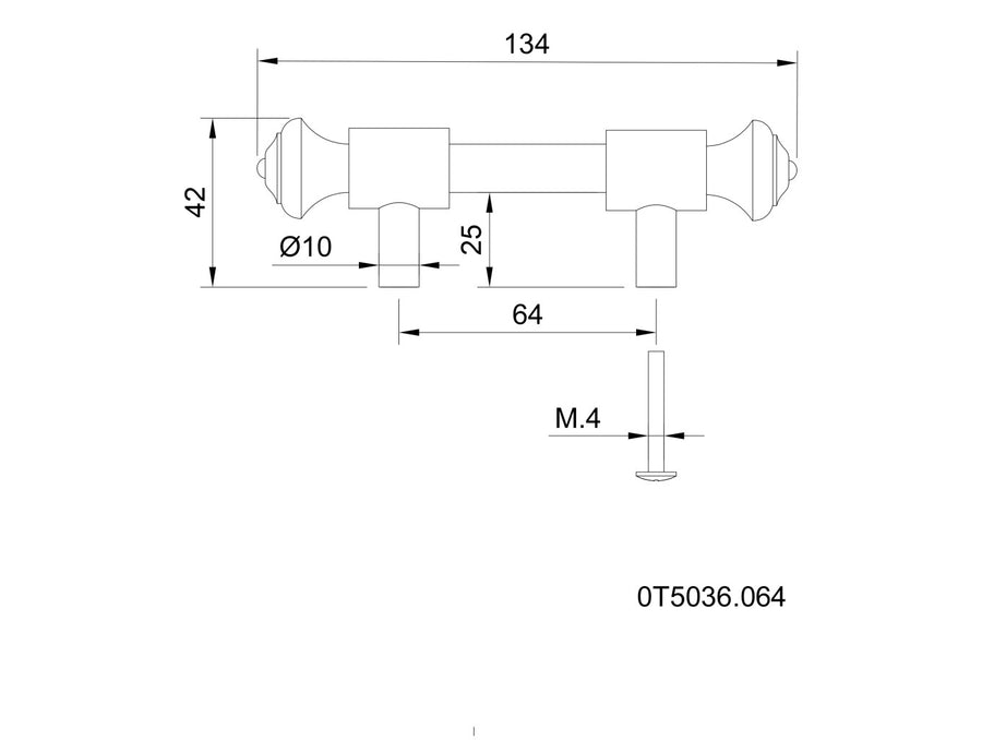 Technical drawing - Bronces Mestre