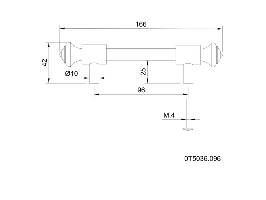 Technical drawing - Bronces Mestre