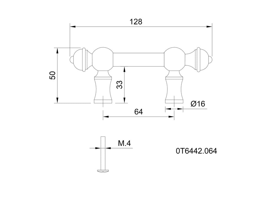 Technical drawing - Bronces Mestre