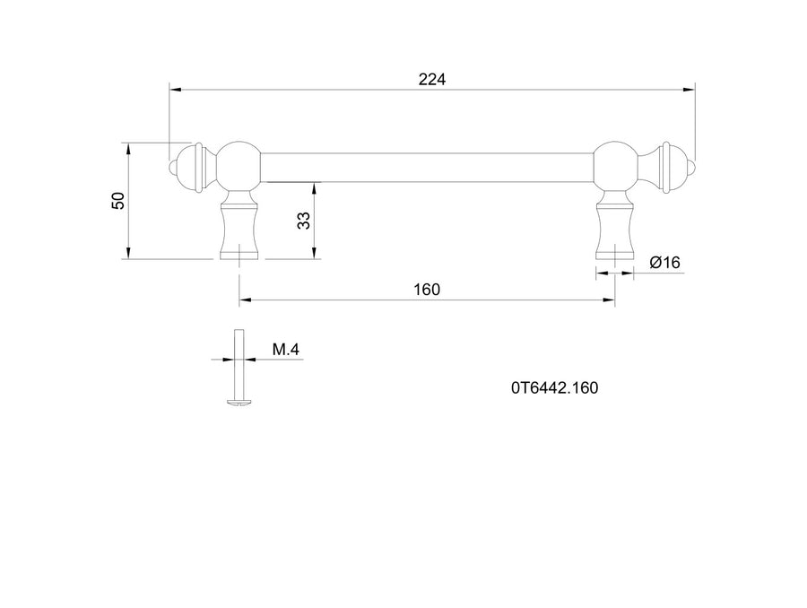 Technical drawing - Bronces Mestre