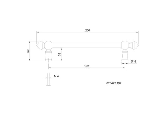 Technical drawing - Bronces Mestre