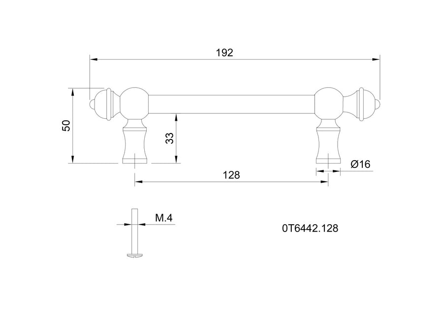 Technical drawing - Bronces Mestre
