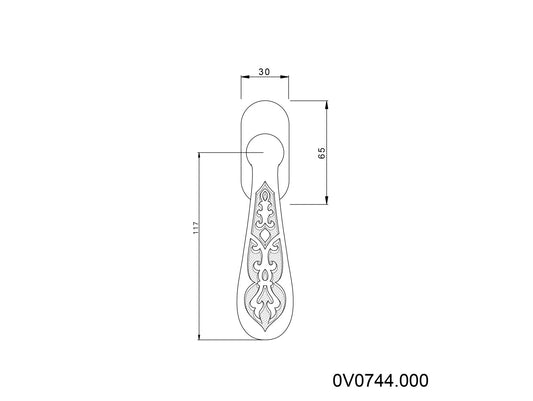 Technical drawing - Bronces Mestre