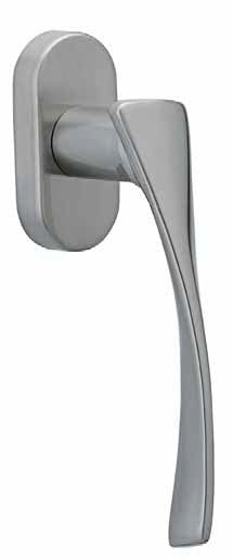 Bronces Mestre Domo Window handle on rosette right - 0V0752