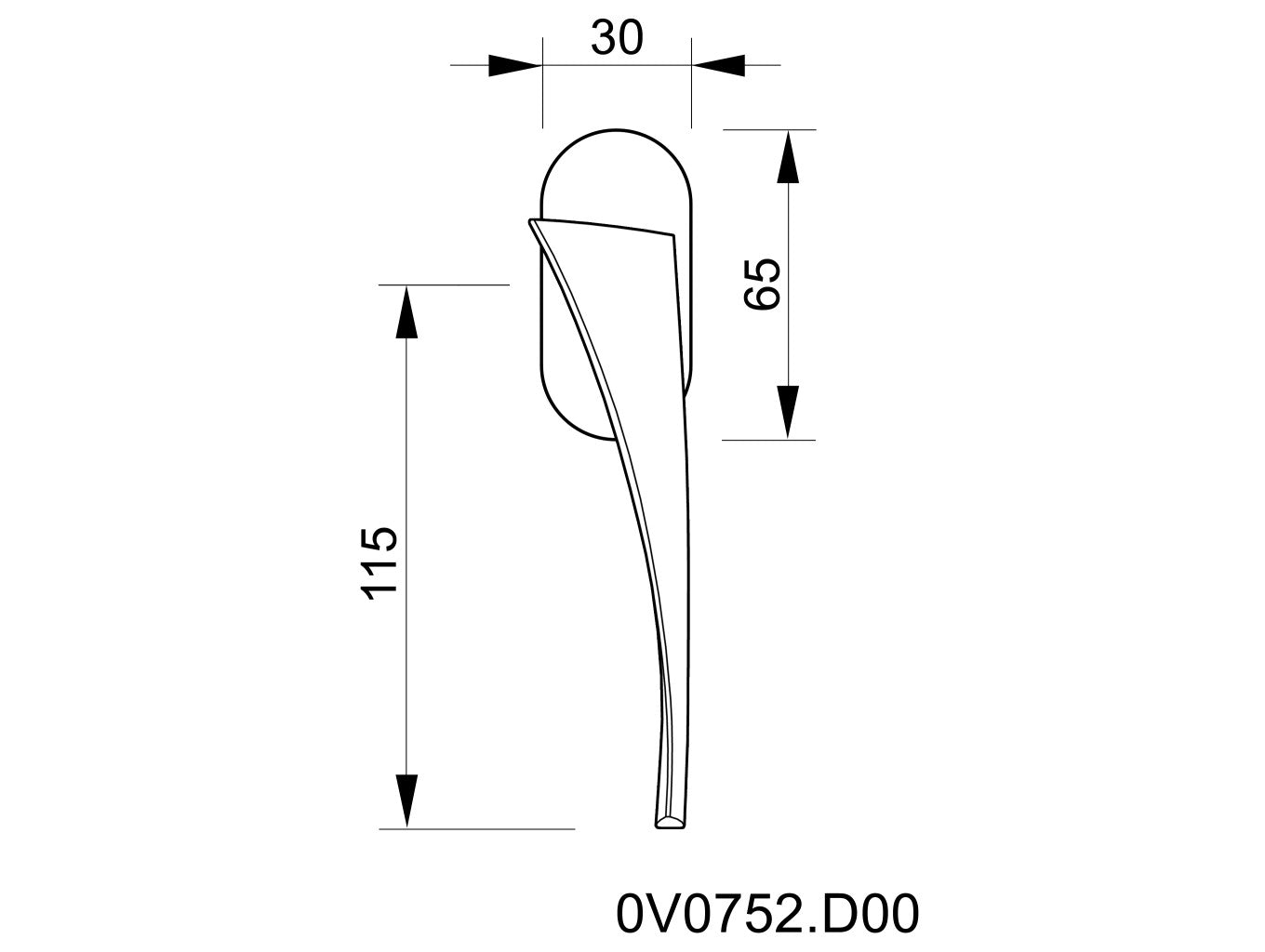 Technical drawing - Bronces Mestre