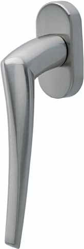 Bronces Mestre Domo Window handle on rosette right - 0V0753