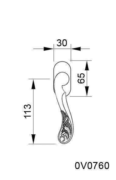 Technical drawing - Bronces Mestre