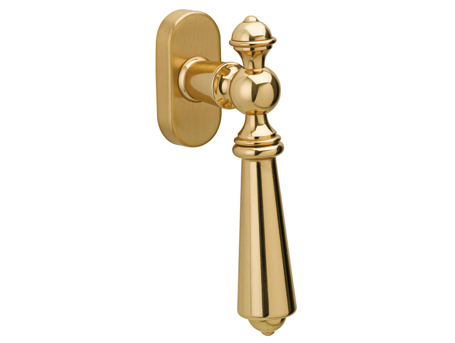 Bronces Mestre Clasica Window handle on rosette - 0V0771