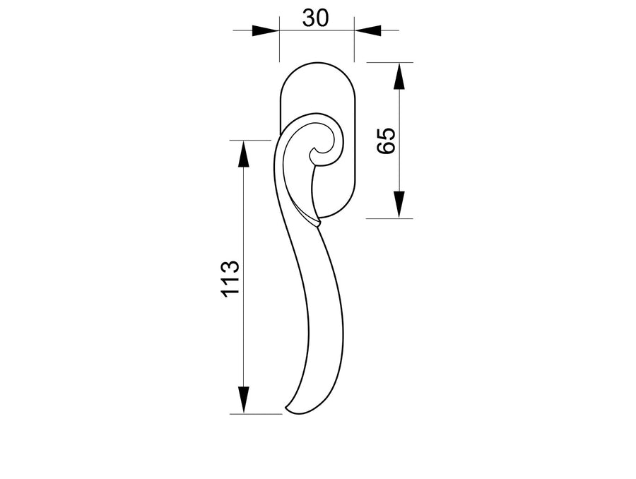 Technical drawing - Bronces Mestre