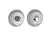 Bronces Mestre Metropolis Privacy button with emergency release 6mm and Crystal Rocks - 0WC081
