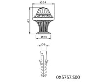 Technical drawing - Bronces Mestre
