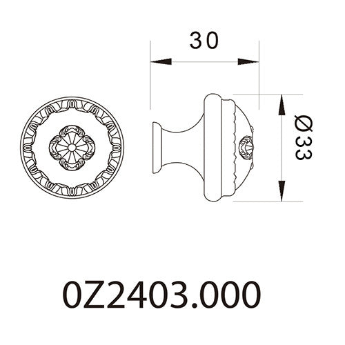 Technical drawing - Bronces Mestre
