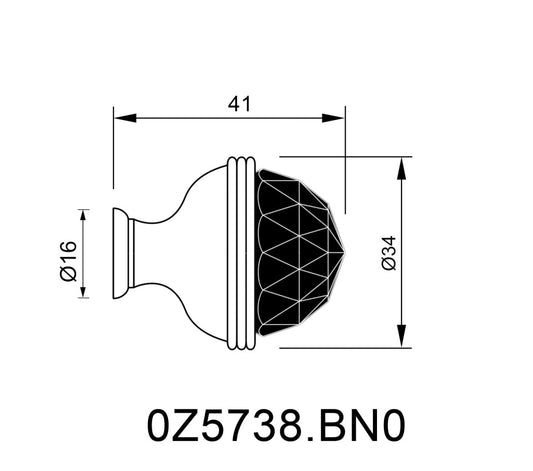 Technical drawing - Bronces Mestre